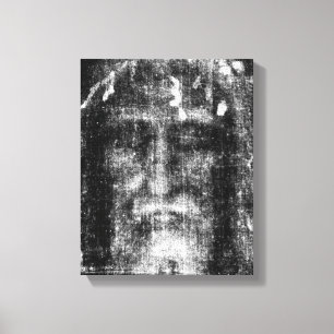 Shroud of Turin Canvas Afdruk