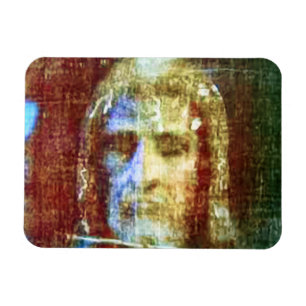 Shroud of Turin Face Jesus Christus Colorized Magneet