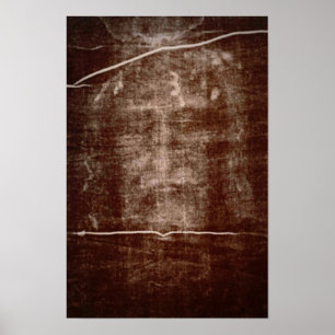 Shroud of Turin Face of Jesus 2 - Manto de Turin Poster