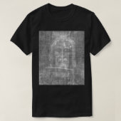 Shroud of Turin Face of Jesus Christus Relic T-shirt (Design voorkant)
