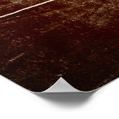 Shroud of Turin Face of Jesus - Manto de Turin B Poster (Hoek)