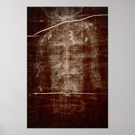Shroud of Turin Face of Jesus - Manto de Turin B Poster (Voorkant)
