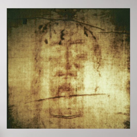 Shroud of Turin, Face Uitzicht Poster (Voorkant)