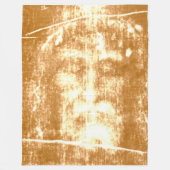 SHROUD OF TURIN FLEECE BLANKET (Voorkant)