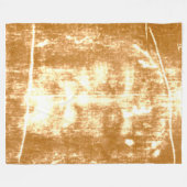 SHROUD OF TURIN FLEECE BLANKET DEKEN (Voorkant (Horizontaal))