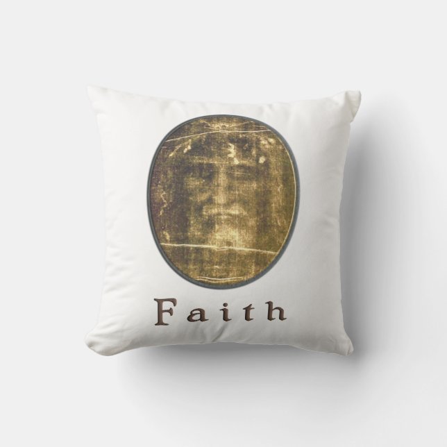 Shroud of Turin gifts Kussen (Voorkant)