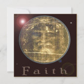 Shroud of Turin invintation (Voorkant)