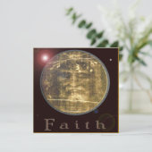 Shroud of Turin invintation (Staand voorkant)
