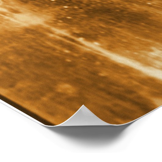 Shroud of Turin Jesus Afbeelding Front & Back Poster (Hoek)