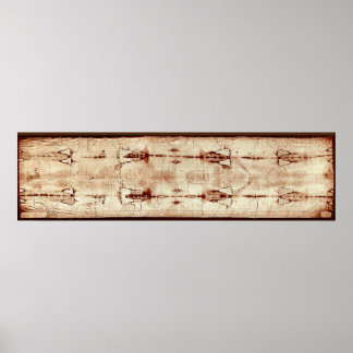 Shroud of Turin Jesus Burial Cloth Poster
