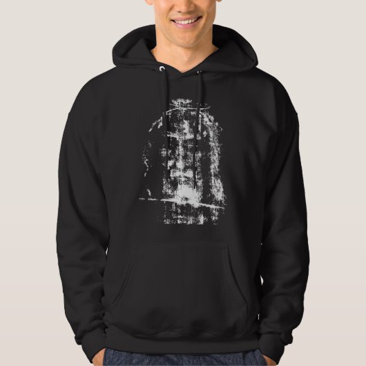 Shroud of Turin Jesus Christ Face T-ShirtThe Turin Hoodie (Voorkant)