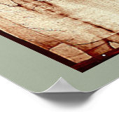 Shroud of Turin Jesus Christus Burial Cloth Poster (Hoek)