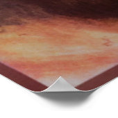 Shroud of Turin Jesus Christus face, Heilig Gezich Poster (Hoek)