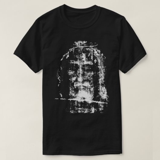Shroud of Turin Jesus Christus Face T-shirt (Design voorkant)