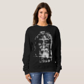 Shroud of Turin Jesus Christus Face Trui (Voorkant volledig)