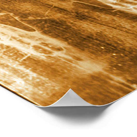 Shroud of Turin Jesus Christus Poster (Hoek)