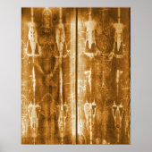 Shroud of Turin Jesus Christus Poster (Voorkant)