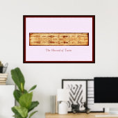 Shroud of Turin Jesus Heilige Gezicht Volledig Pos Poster (Thuiskantoor)