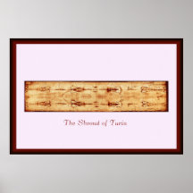 Shroud of Turin Jesus Heilige Gezicht Volledig Pos