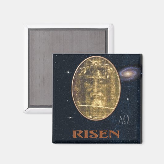 Shroud of Turin Magneet (Voorkant / Achterkant)