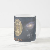 Shroud of Turin Matglas Koffiemok (Voorkant rechts)