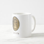 Shroud of Turin-mok Koffiemok (Voorkant rechts)