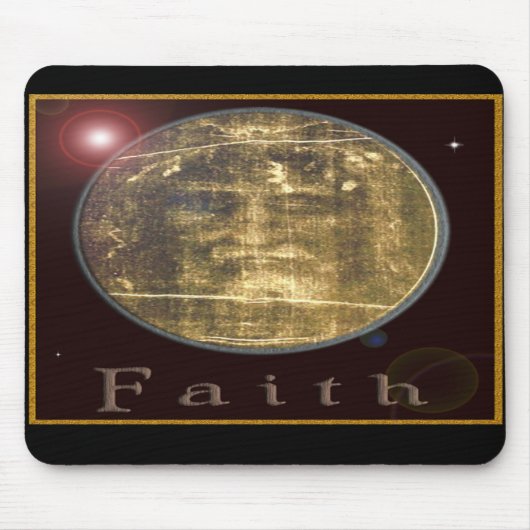 Shroud of Turin mousepad Muismat (Voorkant)