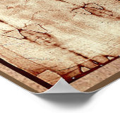 Shroud of Turin Pio Jesus Heilige Face & Mandylion Poster (Hoek)