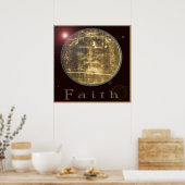 Shroud of Turin poster (Keuken)