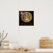 Shroud of Turin Poster (Keuken)