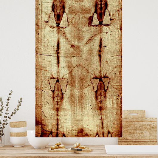 Shroud of Turin Poster (Keuken)