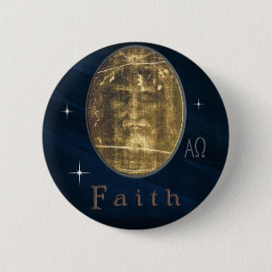 Shroud of Turin Ronde Button 5,7 Cm