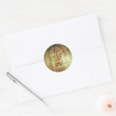 Shroud of Turin Ronde Sticker (Envelop)