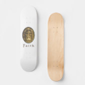 Shroud of Turin Skateboard (Voorkant)