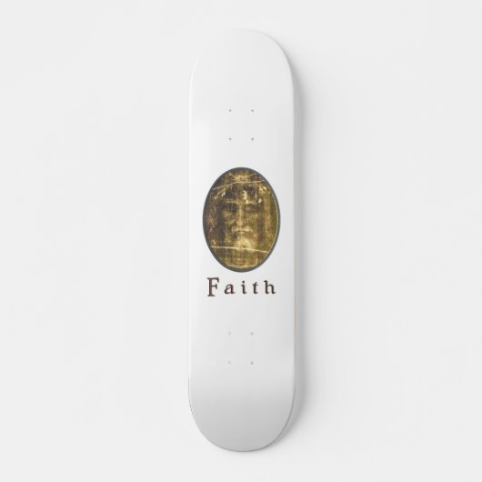 Shroud of Turin Skateboard (Voorkant)