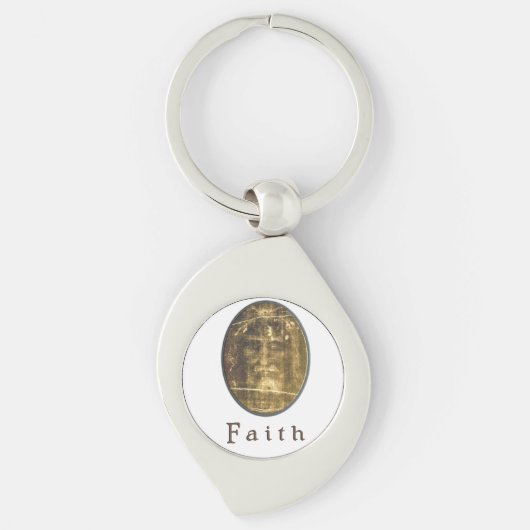 Shroud of Turin Sleutelhanger (Voorkant)