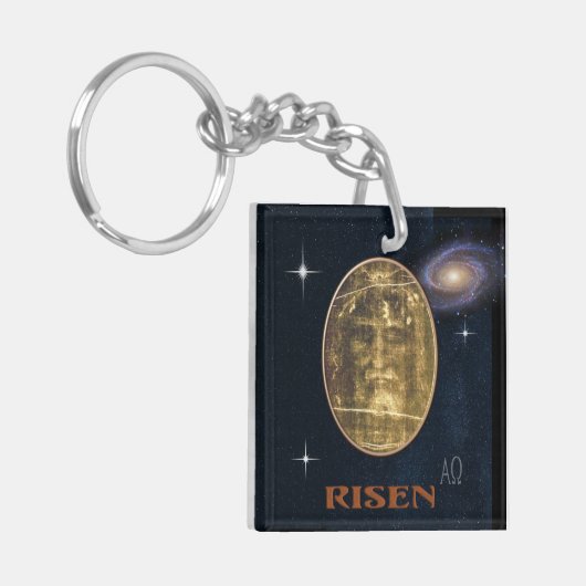 Shroud of Turin Sleutelhanger (Voorkant Links)
