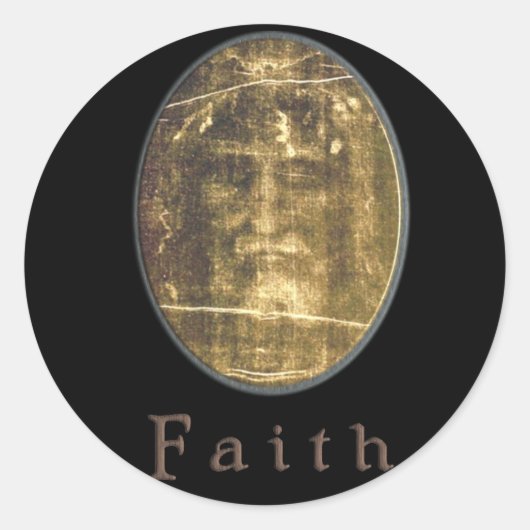 Shroud of Turin sticker (Voorkant)