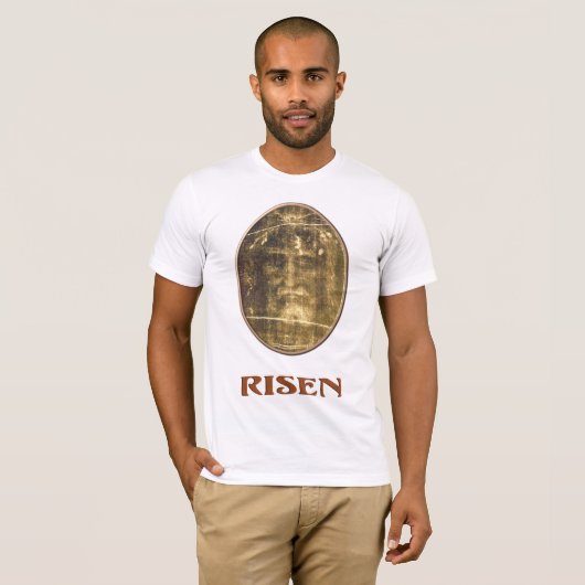 Shroud of Turin T-shirt (Voorkant volledig)