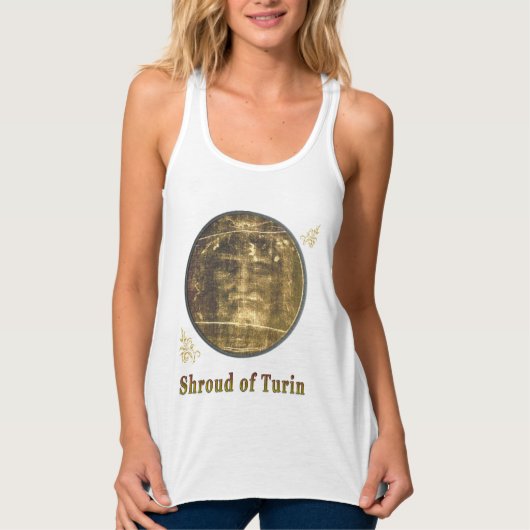 Shroud of Turin Tanktop (Voorkant)