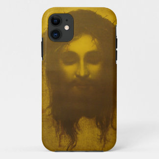Shroud of Turin/Veronica's Veil Jesus Christus Afb iPhone 11 Hoesje