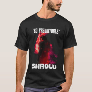 Shroud Verzending Spel vintage meisje T-shirt