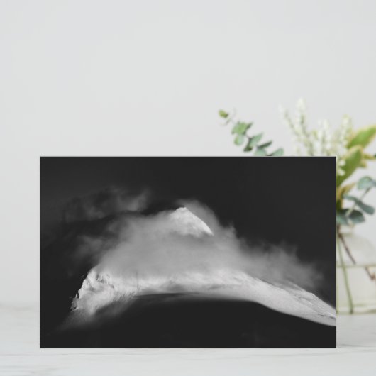 Shrouded Baird Peak Briefpapier (Staand voorkant)