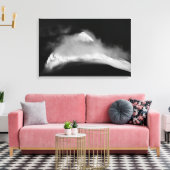 Shrouded Baird Peak Canvas Afdruk (Insitu (Woonkamer))