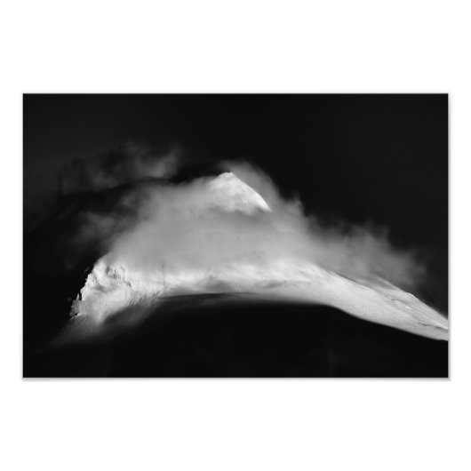 Shrouded Baird Peak Foto Afdruk (Voorkant)