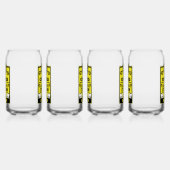 Shrove dinsdag pannenkoekdag blikvorm glas (Rechts)