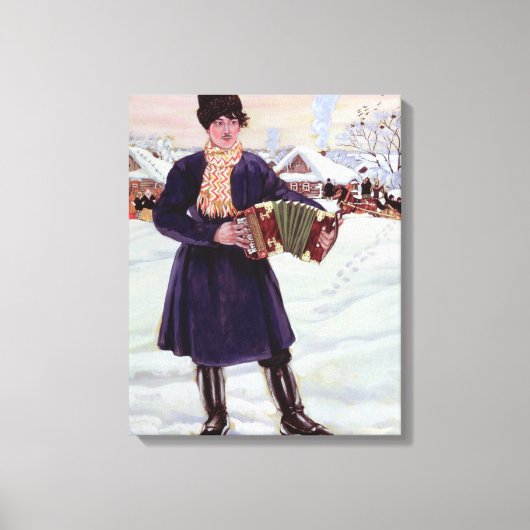 Shrove-tide, 1916 canvas afdruk (Voorkant)