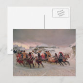 Shrovetide, 1889 briefkaart (Voorkant / Achterkant)