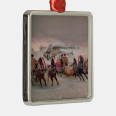 Shrovetide, 1889 metalen ornament (Rechts)