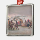 Shrovetide, 1889 metalen ornament (Links)